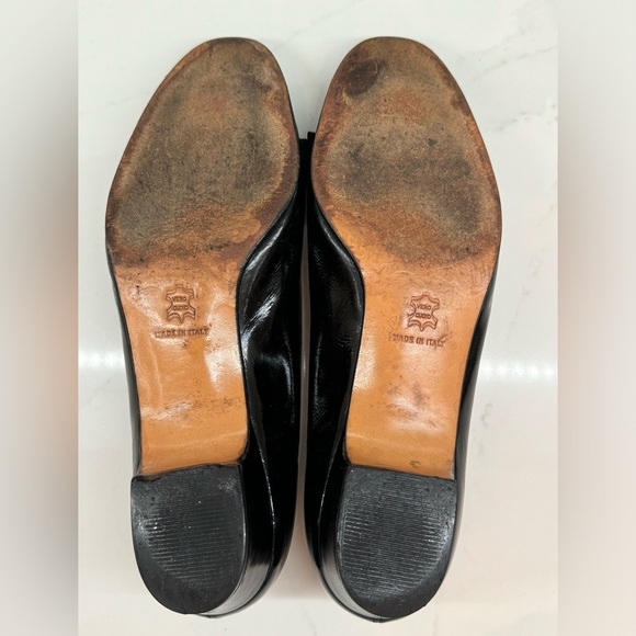 Salvatore Ferragamo Vara Pump Black Shoes Size 7 - great condition! 🇮🇹 - Picture 8 of 10